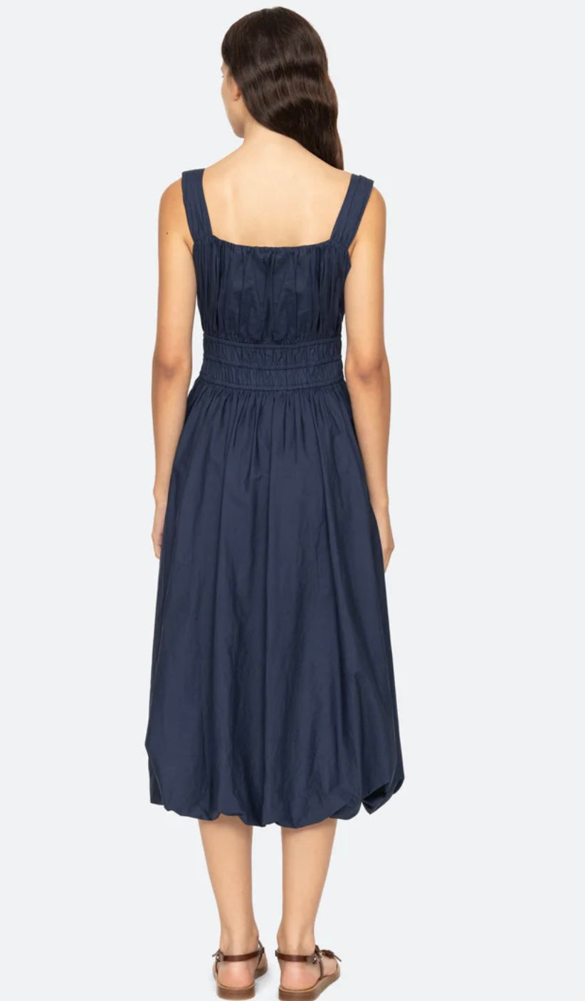 Sea NYC Emmet Poplin Midi Bubble Dress