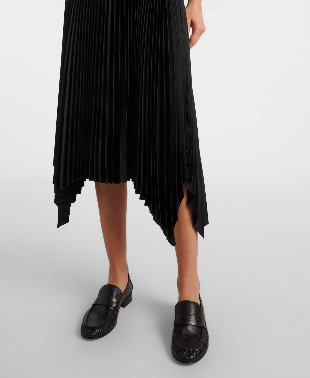 Joseph Darno Knit Weave Plissé Dress