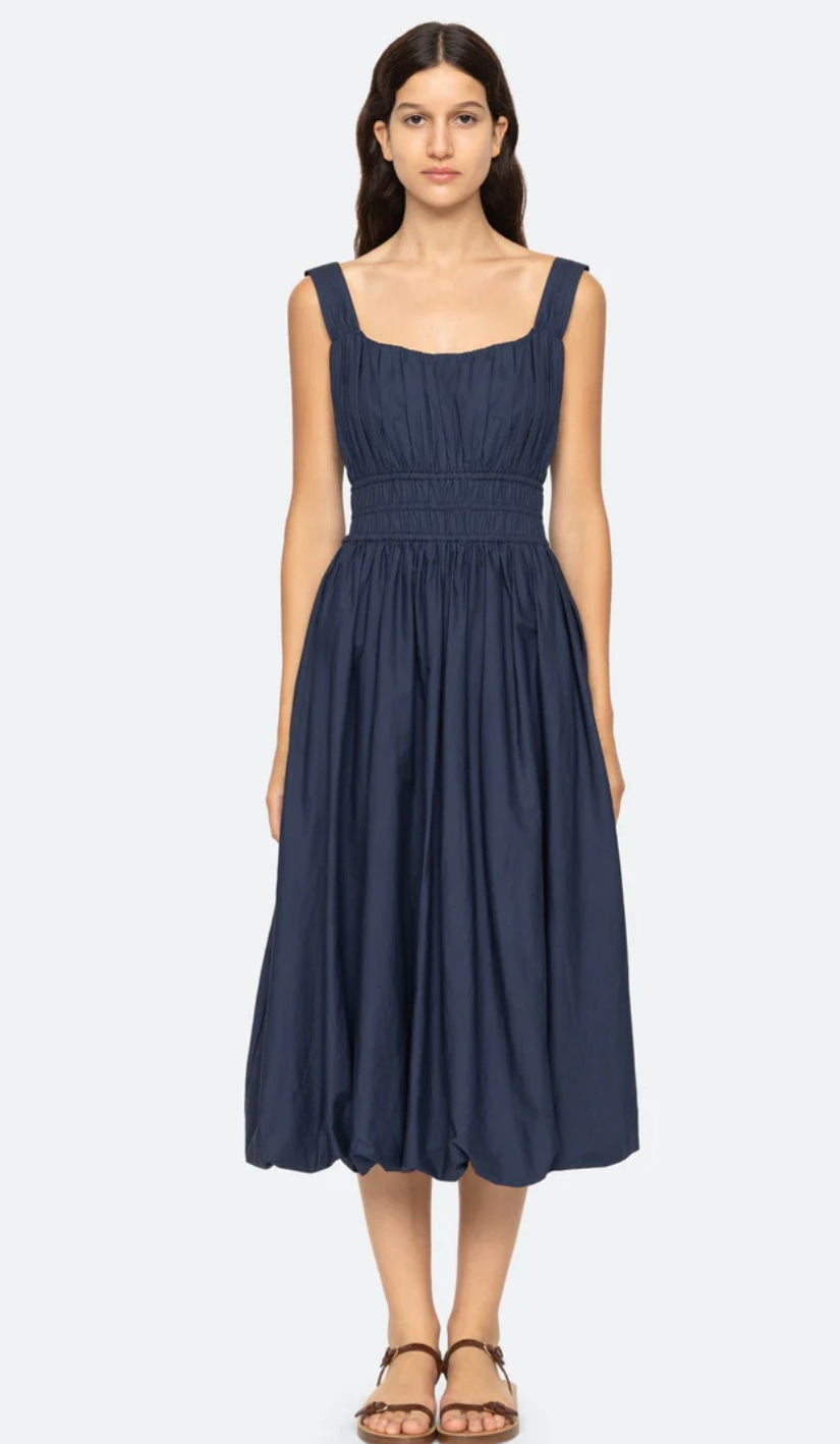 Sea NYC Emmet Poplin Midi Bubble Dress