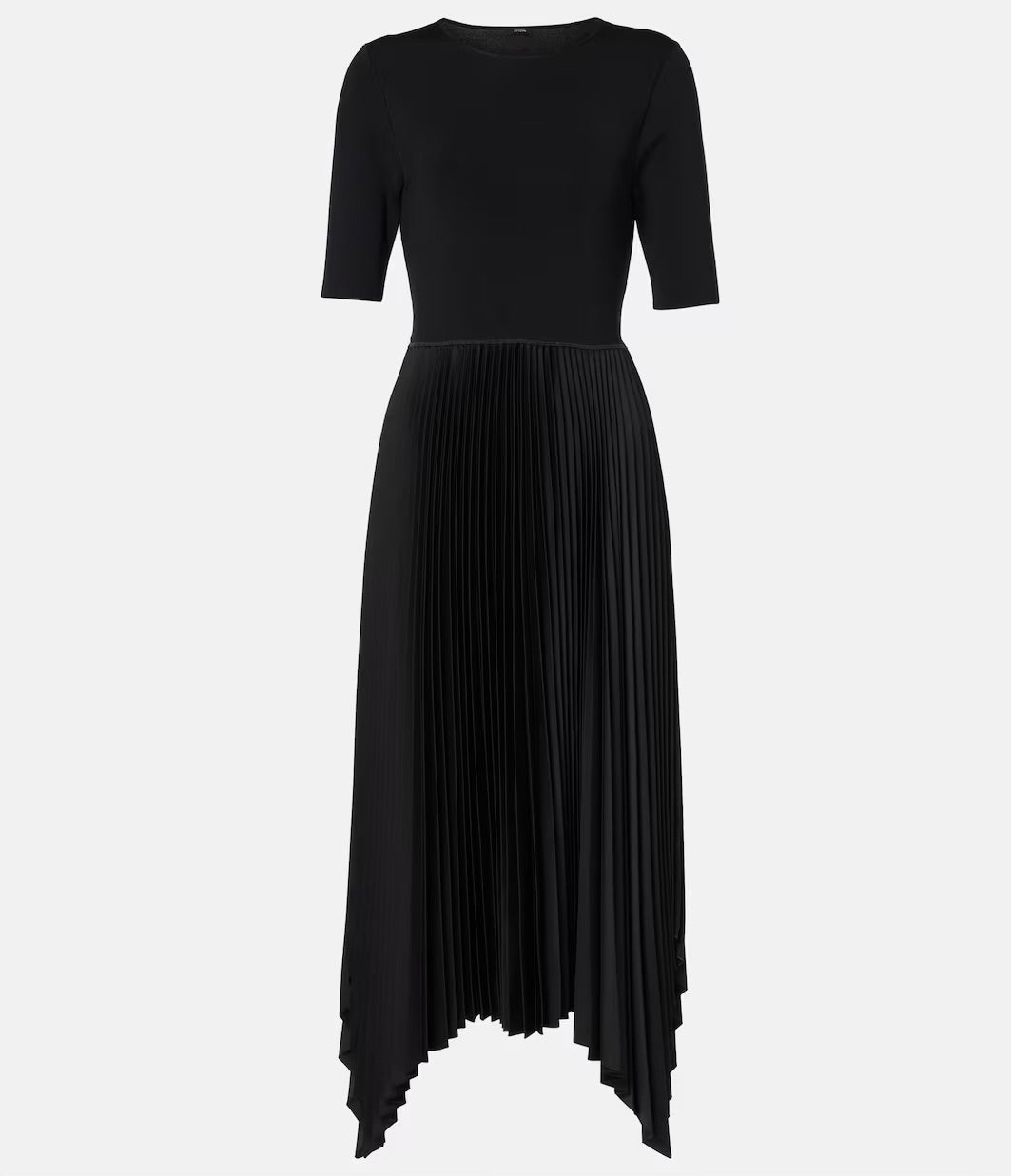 Joseph Darno Knit Weave Plissé Dress