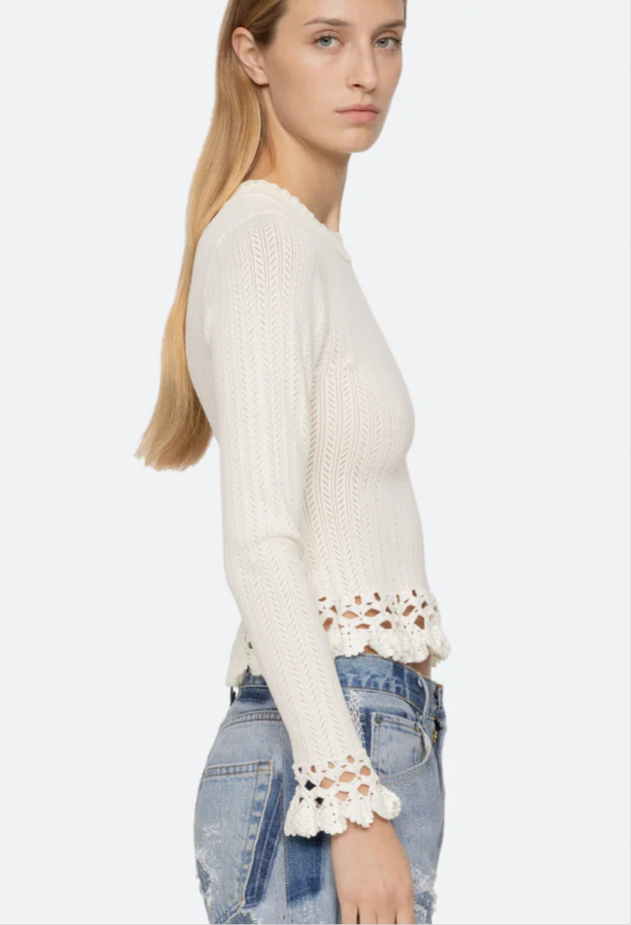 Sea NYC Abbie L/S Top