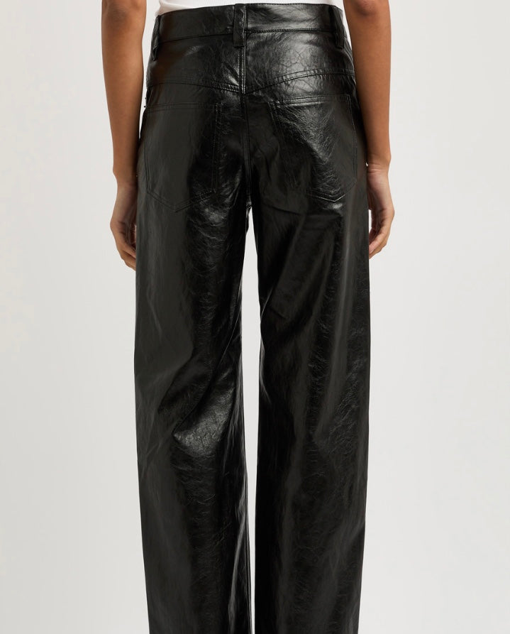 Isabel Marant Etoile Ariete Faux Leather Trousers