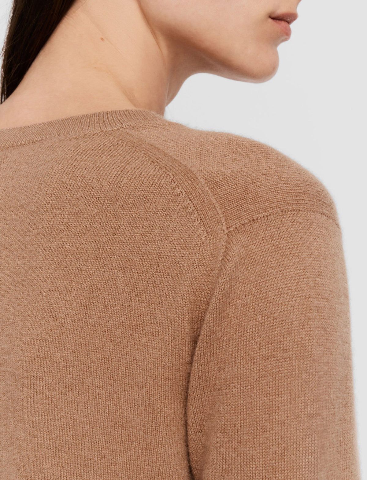 Joseph V Neck Light Pure Cashmere Jumper