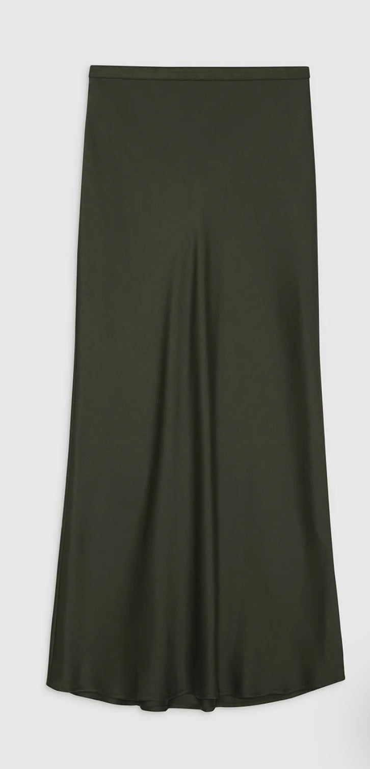 Anine Bing Bar Silk Skirt