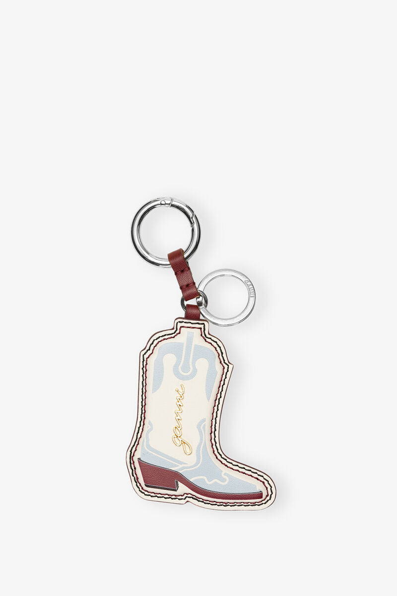 Ganni Western Boot Keyring