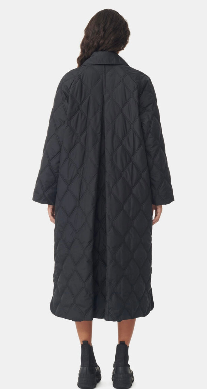 Ganni Ripstop Quilt Coat