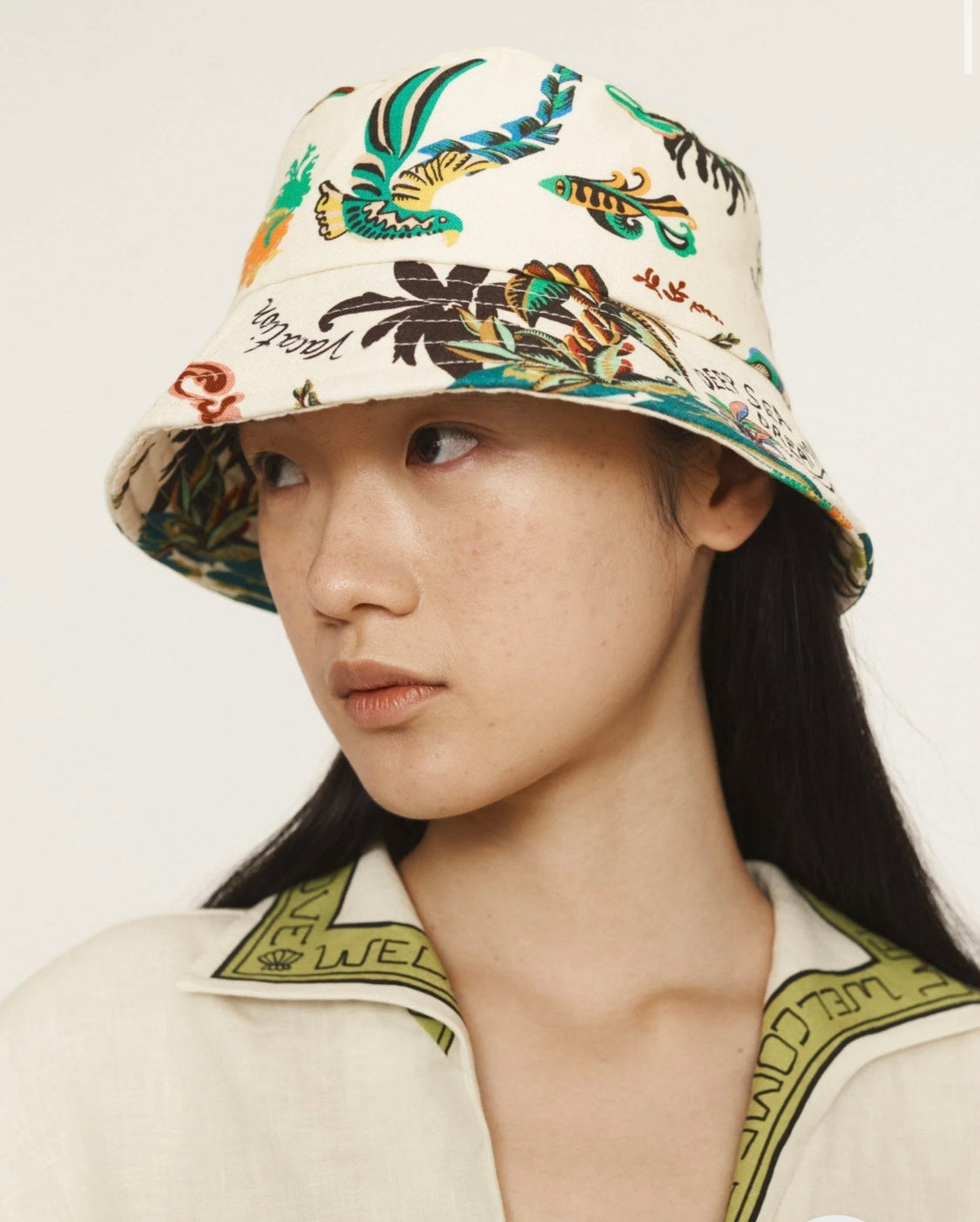 Alemais Daydream Narrow Brim Bucket Hat