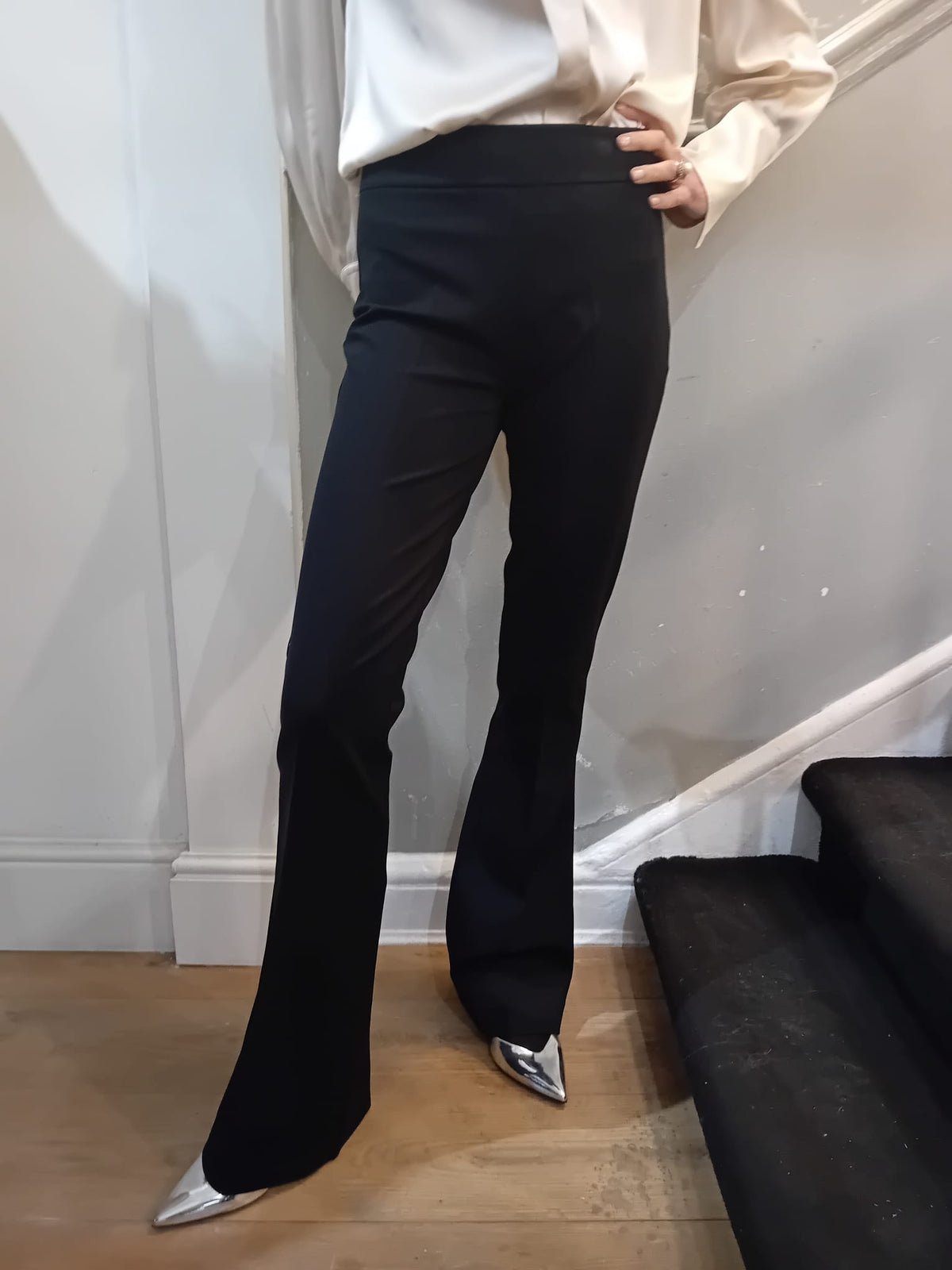 Black Label Long Trumpet Trousers