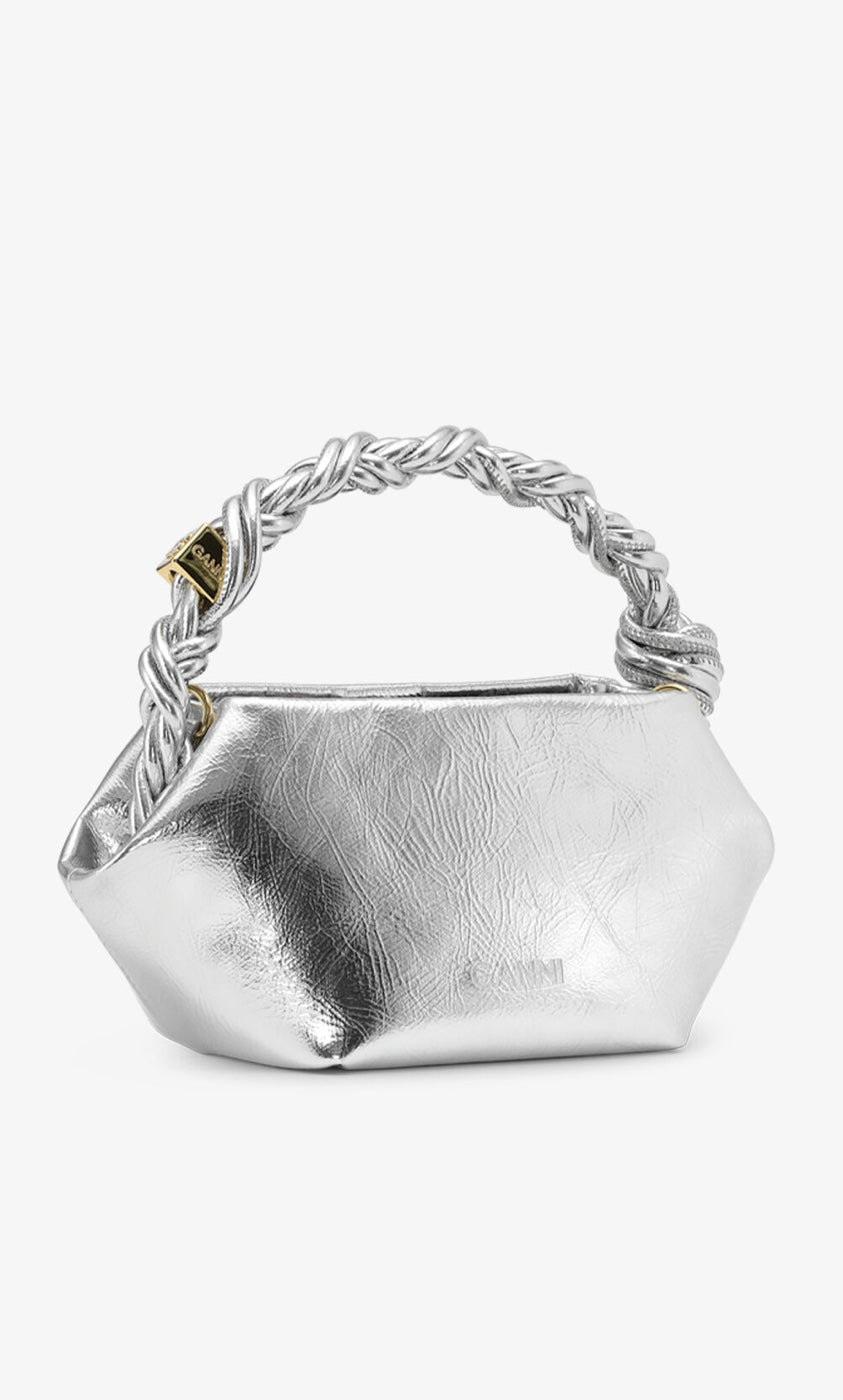 Ganni Mini Bou Bag Metallic