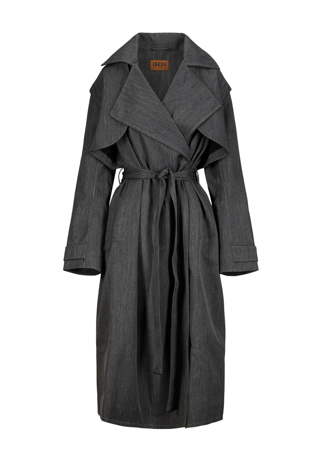 BRGN Regndråpe Trench Coat