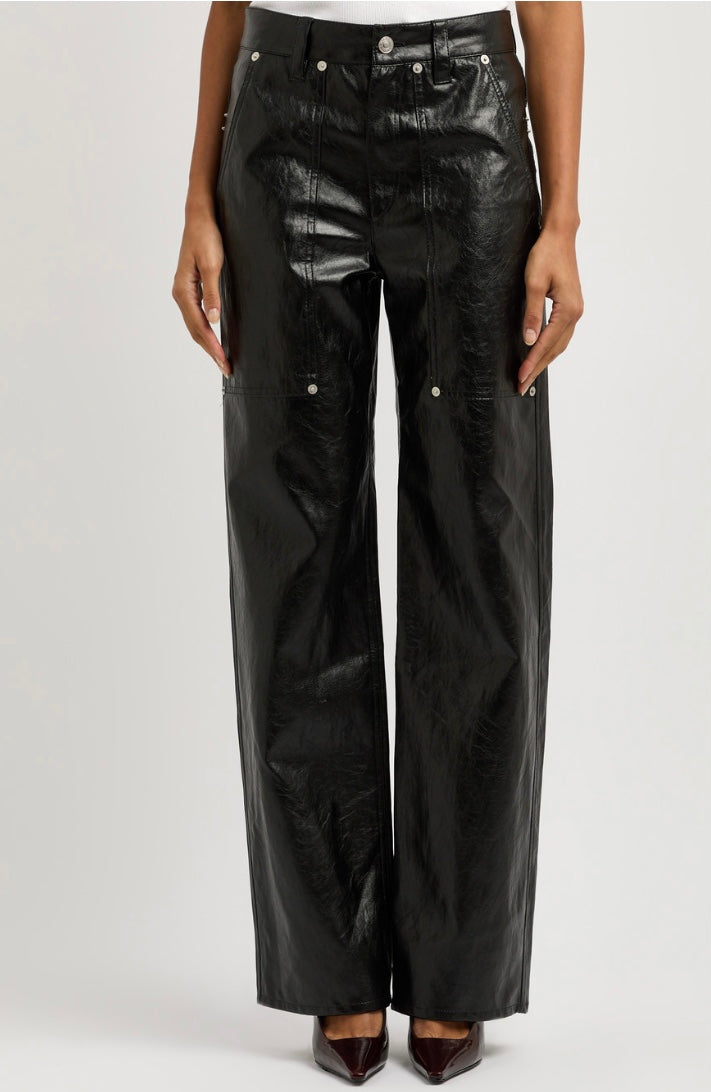 Isabel Marant Etoile Ariete Faux Leather Trousers