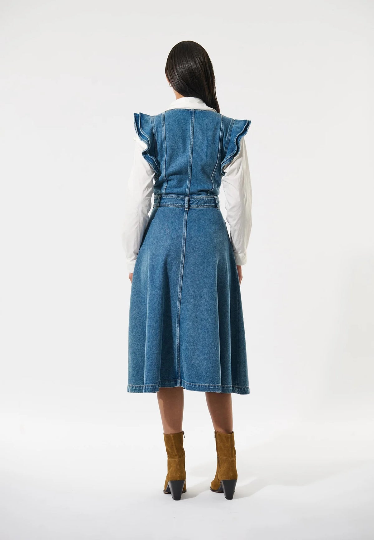 Dea Kudibal Edissadea Dress with Denim Details