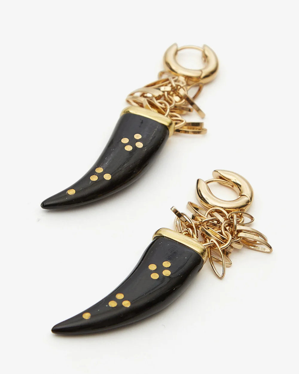 Isabel Marant Ellen Horn Earrings