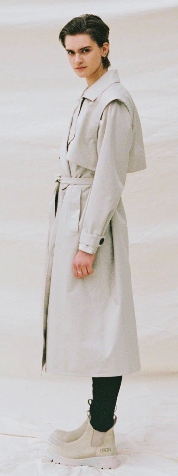 BRGN Regndråpe Trench Coat