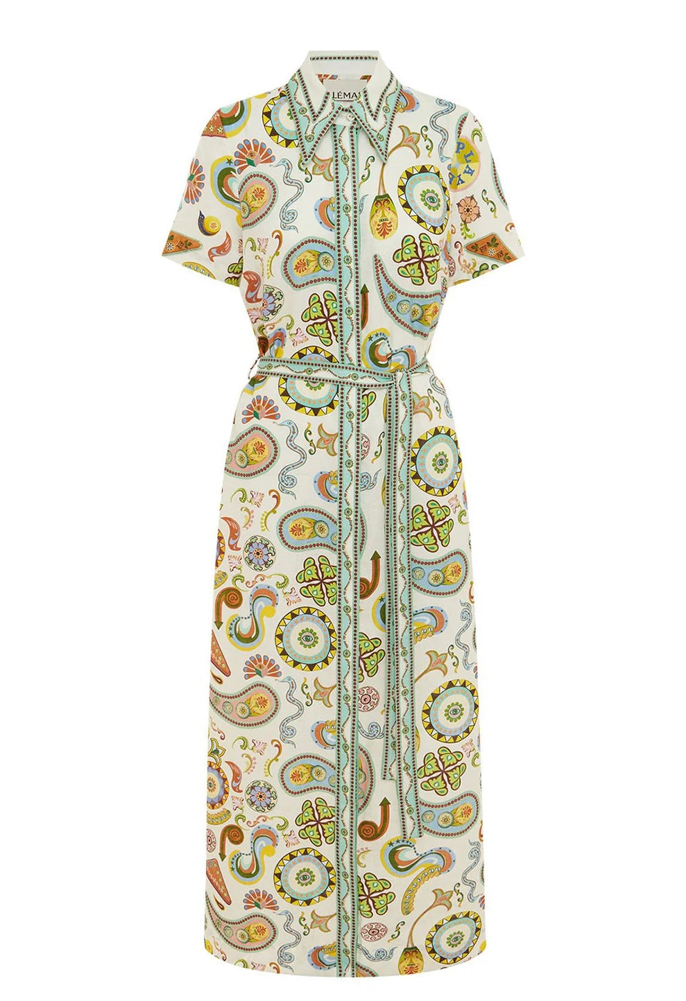 ALEMAIS Arcade Shirtdress