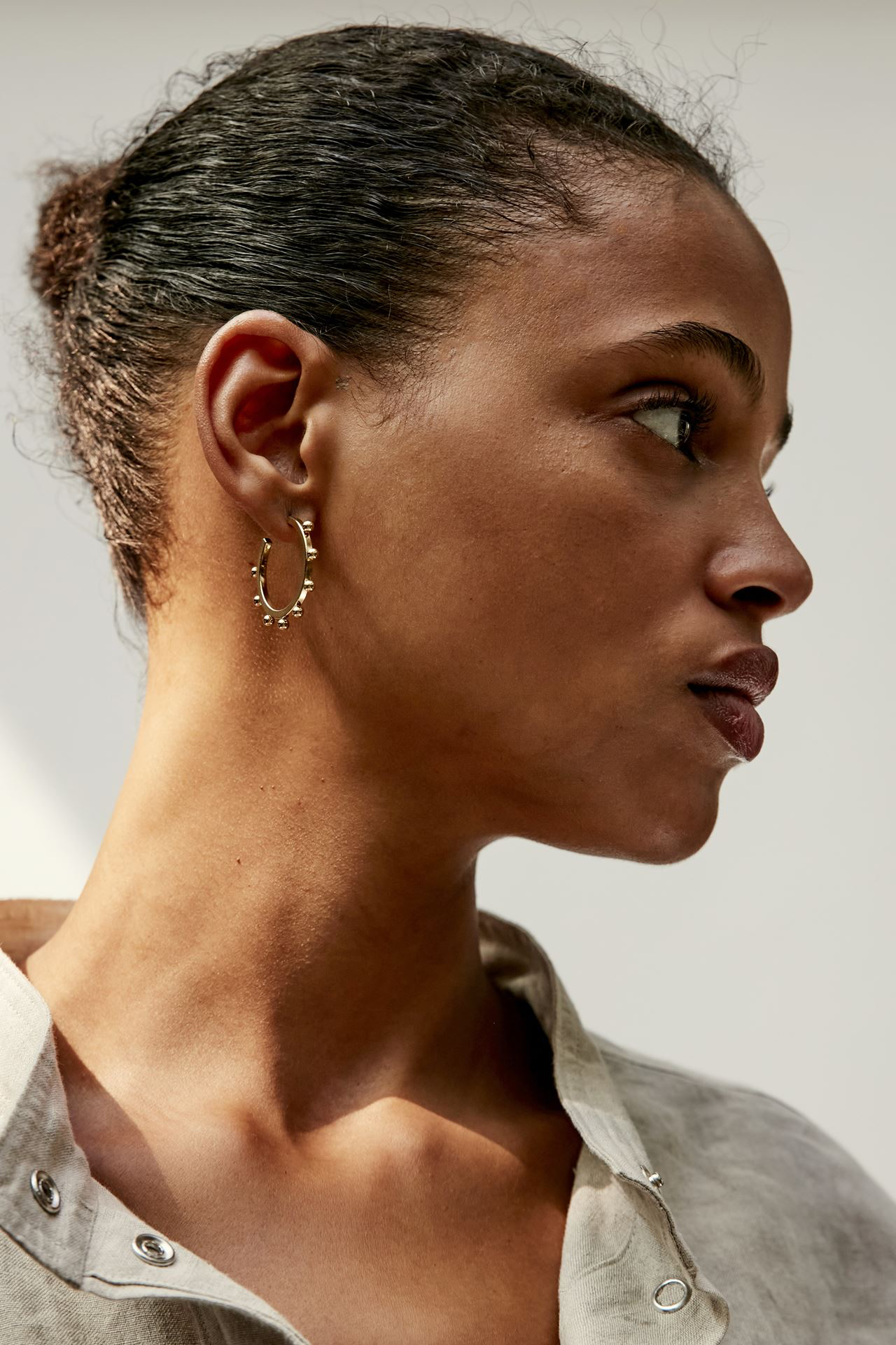 ISABEL MARANT A Wild Shore Crystal Earrings in Silver | Endource